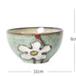 Personalized Household Korean Hand-painted Retro Rice Bowl