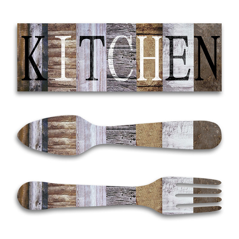 Home Decor Wooden Sign Pendant Kitchen Dining Room