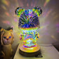 3D Firework Bear Light
